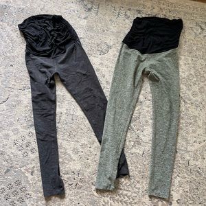 Beyond The Bump Beyond Yoga Maternity Leggings